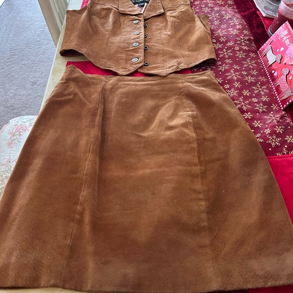 Wilson Dresses & Skirts - Wilson Brown Corduroy shirt and Skirt set price is firm